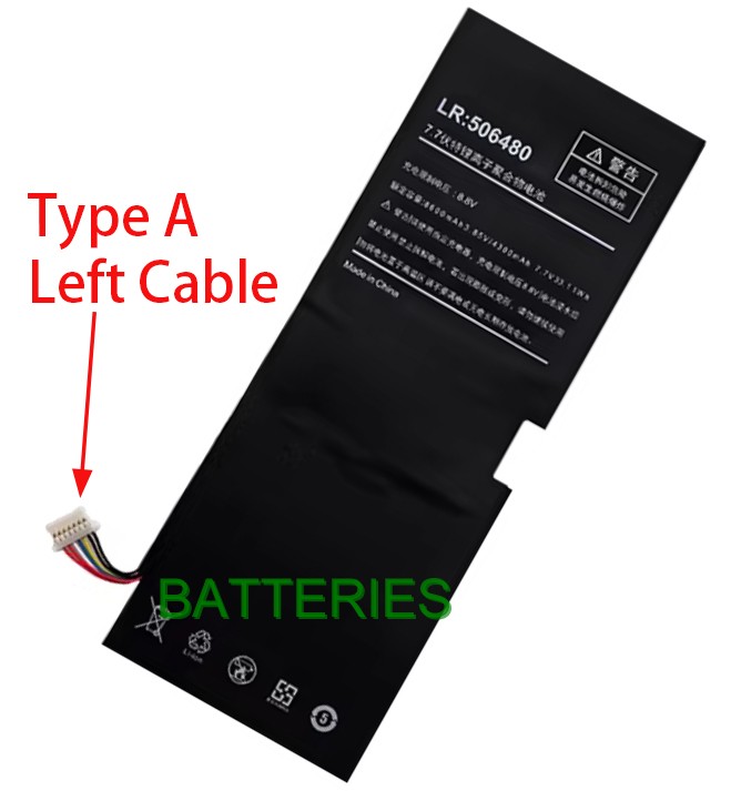 Images for NOTEBOOK 506480 battery