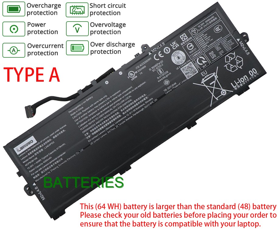 Images for LENOVO L24B4PG5 battery